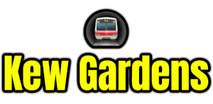 Kew Gardens  London Underground Station Logo PNG
