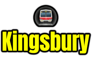 Kingsbury  London Underground Station Logo PNG