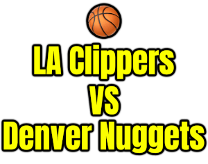 LA Clippers VS Denver Nuggets PNG