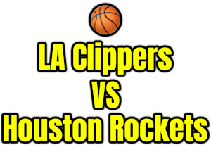 LA Clippers VS Houston Rockets PNG