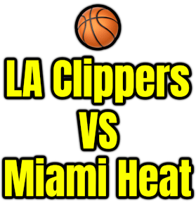 LA Clippers VS Miami Heat PNG