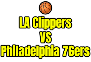 LA Clippers VS Philadelphia 76ers PNG