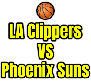 LA Clippers VS Phoenix Suns PNG
