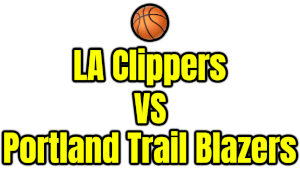 LA Clippers VS Portland Trail Blazers PNG