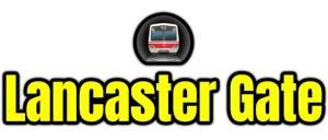 Lancaster Gate  London Underground Station Logo PNG
