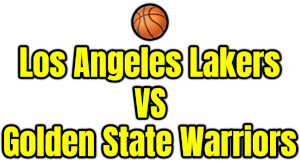 Los Angeles Lakers VS Golden State Warriors PNG