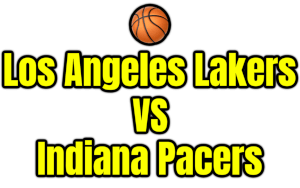 Los Angeles Lakers VS Indiana Pacers PNG
