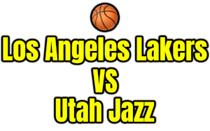 Los Angeles Lakers VS Utah Jazz PNG