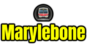 Marylebone  London Underground Station Logo PNG