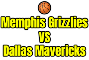 Memphis Grizzlies VS Dallas Mavericks PNG