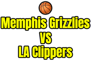 Memphis Grizzlies VS LA Clippers PNG