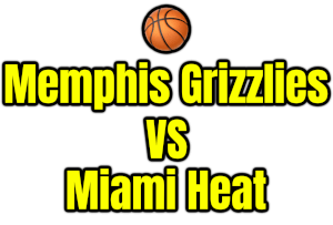 Memphis Grizzlies VS Miami Heat PNG