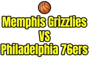 Memphis Grizzlies VS Philadelphia 76ers PNG