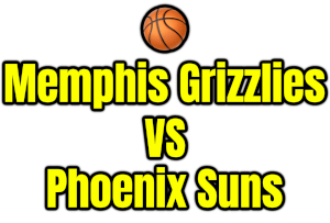 Memphis Grizzlies VS Phoenix Suns PNG