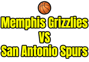 Memphis Grizzlies VS San Antonio Spurs PNG