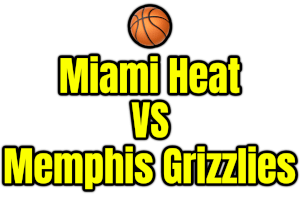 Miami Heat VS Memphis Grizzlies PNG