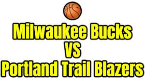 Milwaukee Bucks VS Portland Trail Blazers PNG