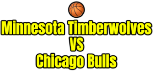 Minnesota Timberwolves VS Chicago Bulls PNG