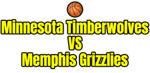 Minnesota Timberwolves VS Memphis Grizzlies PNG
