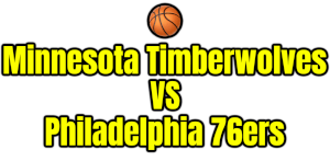 Minnesota Timberwolves VS Philadelphia 76ers PNG