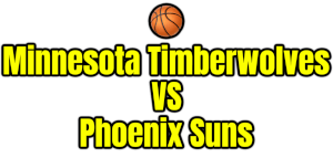 Minnesota Timberwolves VS Phoenix Suns PNG