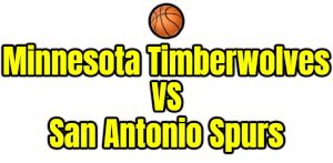 Minnesota Timberwolves VS San Antonio Spurs PNG