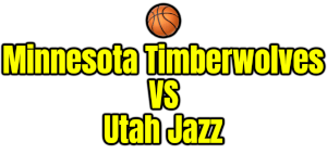 Minnesota Timberwolves VS Utah Jazz PNG