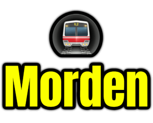 Morden  London Underground Station Logo PNG