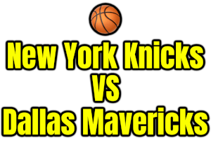 New York Knicks VS Dallas Mavericks PNG
