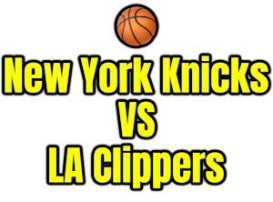 New York Knicks VS LA Clippers PNG