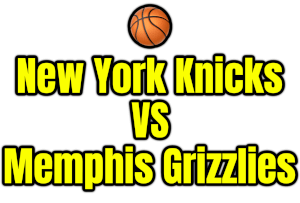 New York Knicks VS Memphis Grizzlies PNG