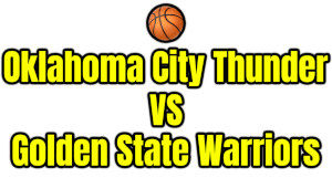 Oklahoma City Thunder VS Golden State Warriors PNG