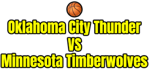 Oklahoma City Thunder VS Minnesota Timberwolves PNG