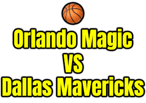 Orlando Magic VS Dallas Mavericks PNG