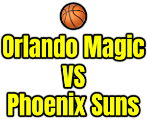 Orlando Magic VS Phoenix Suns PNG