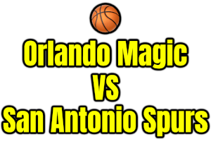 Orlando Magic VS San Antonio Spurs PNG