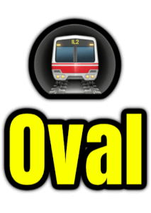 Oval  London Underground Station Logo PNG