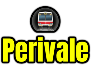 Perivale  London Underground Station Logo PNG