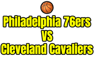 Philadelphia 76ers VS Cleveland Cavaliers PNG