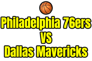 Philadelphia 76ers VS Dallas Mavericks PNG