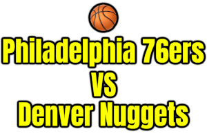 Philadelphia 76ers VS Denver Nuggets PNG