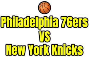 Philadelphia 76ers VS New York Knicks PNG