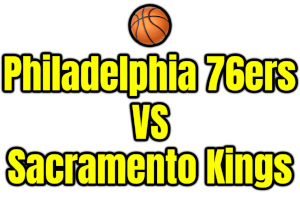 Philadelphia 76ers VS Sacramento Kings PNG