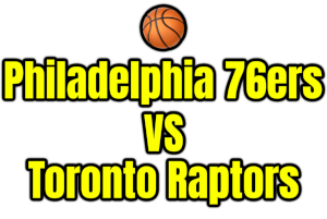 Philadelphia 76ers VS Toronto Raptors PNG
