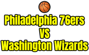 Philadelphia 76ers VS Washington Wizards PNG