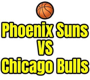 Phoenix Suns VS Chicago Bulls PNG