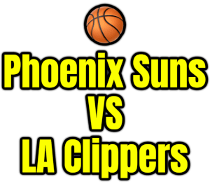 Phoenix Suns VS LA Clippers PNG