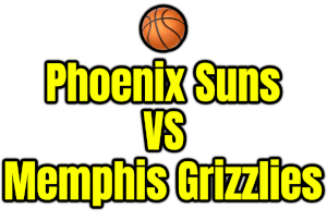 Phoenix Suns VS Memphis Grizzlies PNG