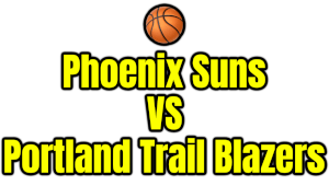 Phoenix Suns VS Portland Trail Blazers PNG