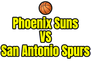 Phoenix Suns VS San Antonio Spurs PNG
